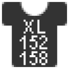 Größe: XL kids (=Gr. 152/158)
