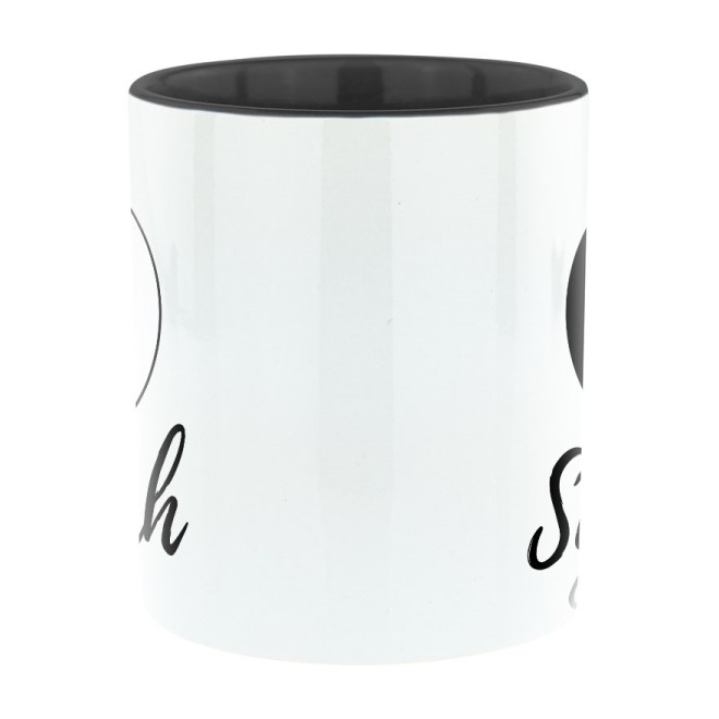 Syannah Bi-Color Tasse schwarz