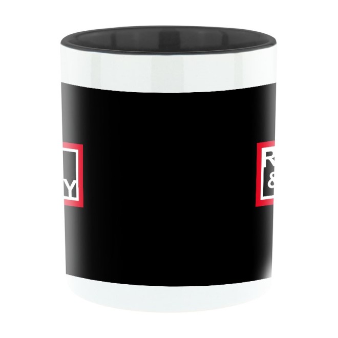 Rhythm & Poetry Bi-Color Tasse schwarz