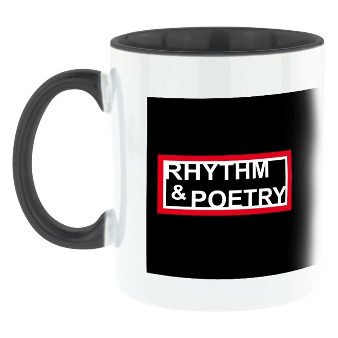 Rhythm & Poetry Bi-Color Tasse schwarz