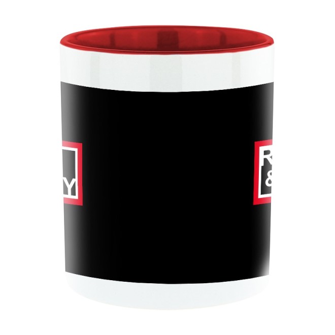 Rhythm & Poetry Bi-Color Tasse rot