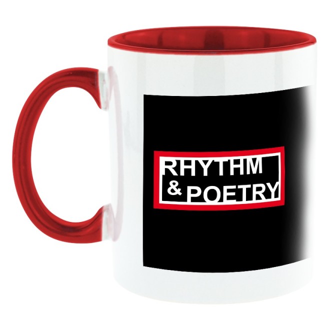 Rhythm & Poetry Bi-Color Tasse rot