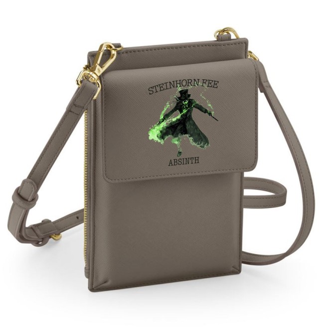 STEINHORN Absinth Monster Handy-Umhänge-Tasche