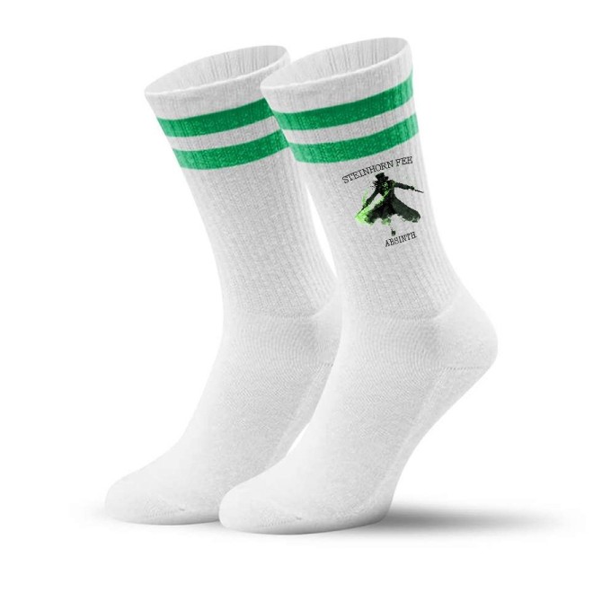 STEINHORN Absinth Monster Tennis-Socken