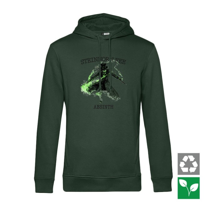 STEINHORN Absinth Monster Organic Hoodie