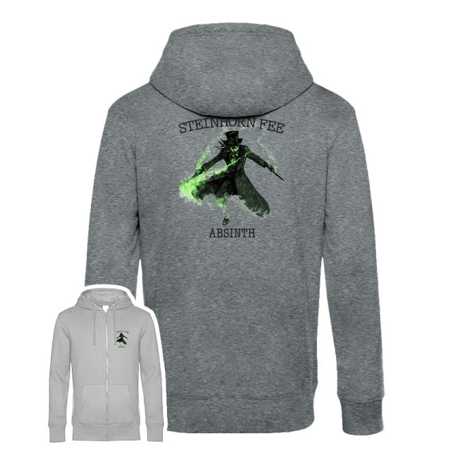 STEINHORN Absinth Monster Premium Zipped Hoodie