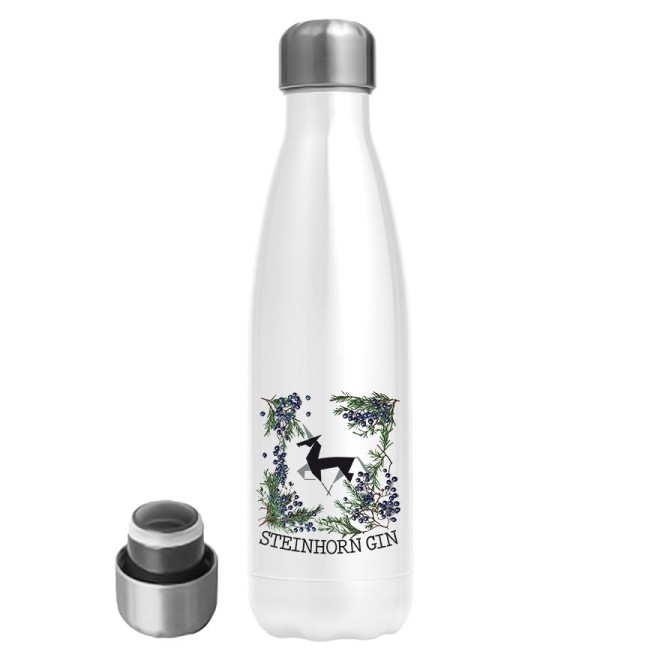 STEINHORN Gin Botanicals Edelstahl Trinkflasche 500ml