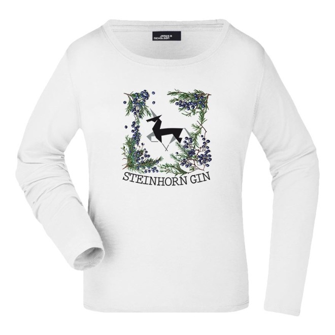 STEINHORN Gin Botanicals Baumwoll Langarm Shirt women