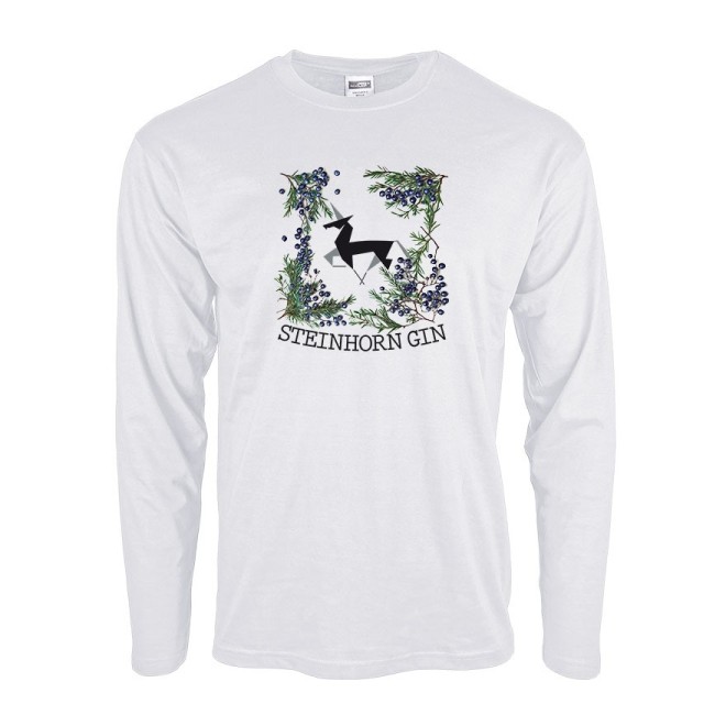 STEINHORN Gin Botanicals Baumwoll Langarm Shirt