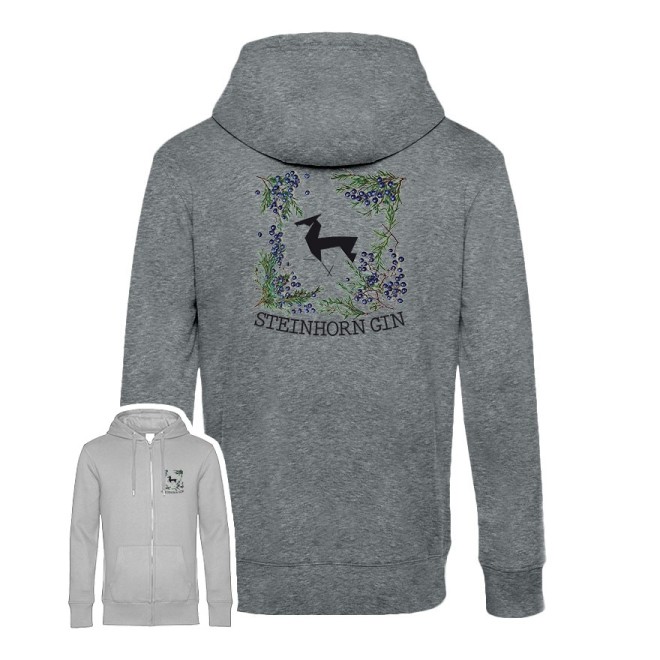 STEINHORN Gin Botanicals Premium Zipped Hoodie