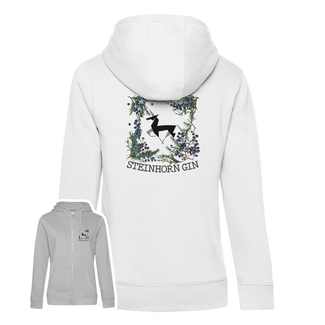 STEINHORN Gin Botanicals Premium Zipped Hoodie women