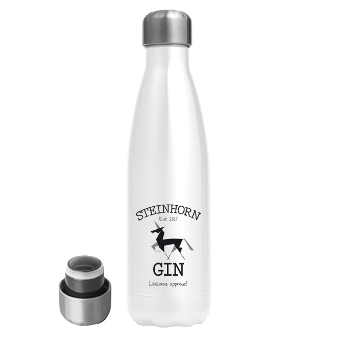 STEINHORN est. 2017 Edelstahl Trinkflasche 500ml