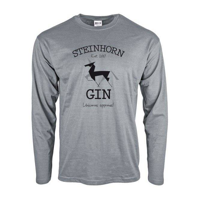 STEINHORN est. 2017 Baumwoll Langarm Shirt