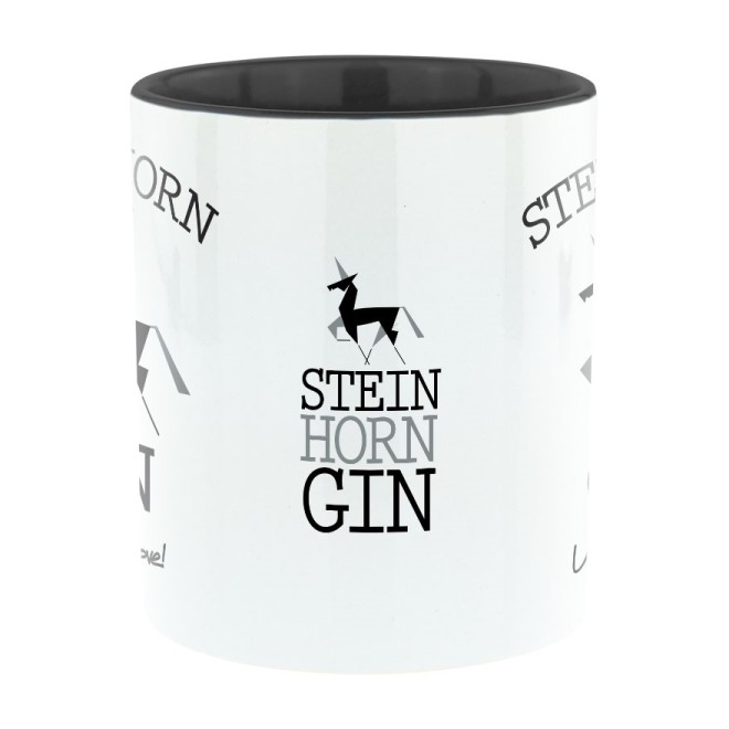 STEINHORN est. 2017 Bi-Color Tasse schwarz