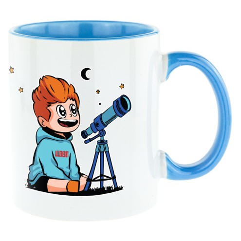 AstroToxx Bi-Color Tasse hellblau