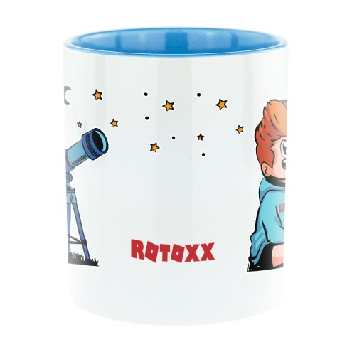 AstroToxx Bi-Color Tasse hellblau