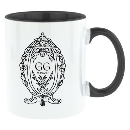 GG Soprano Bi-Color Tasse schwarz