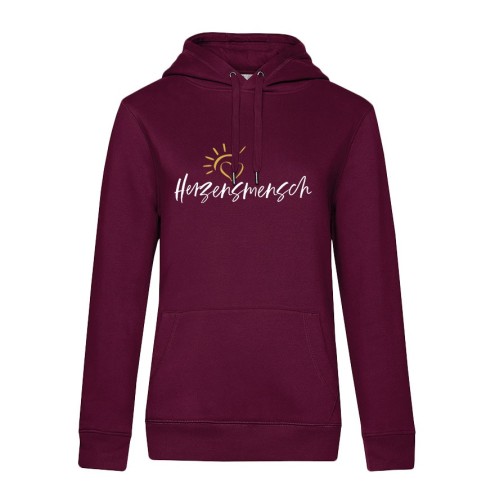 HERZENSMENSCH Premium Hoodie women