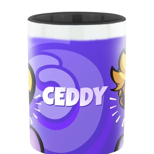 Ceddy Bi-Color Tasse schwarz