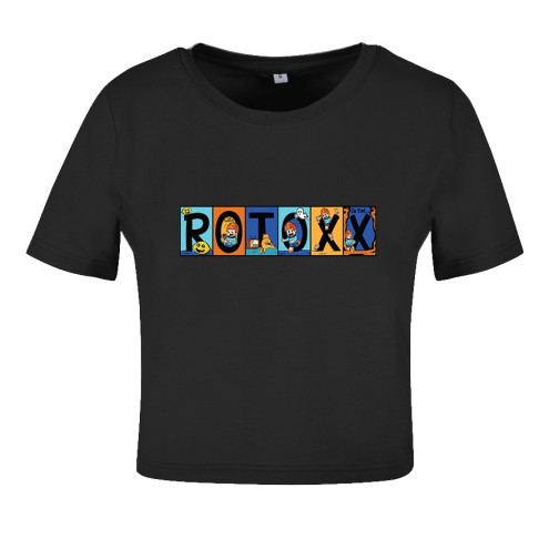 ROTOXX BLUE Crop T-Shirt women