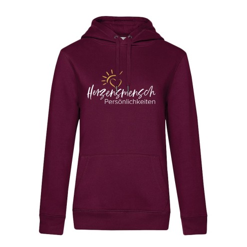 HERZENSMENSCH Persönlichkeiten Premium Hoodie women