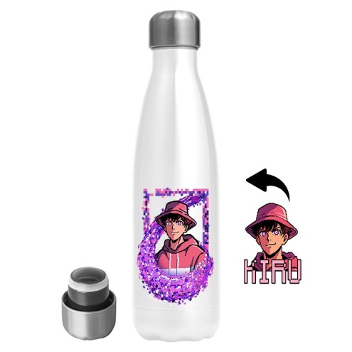 KIRU Pink Blossom Edelstahl Trinkflasche 500ml