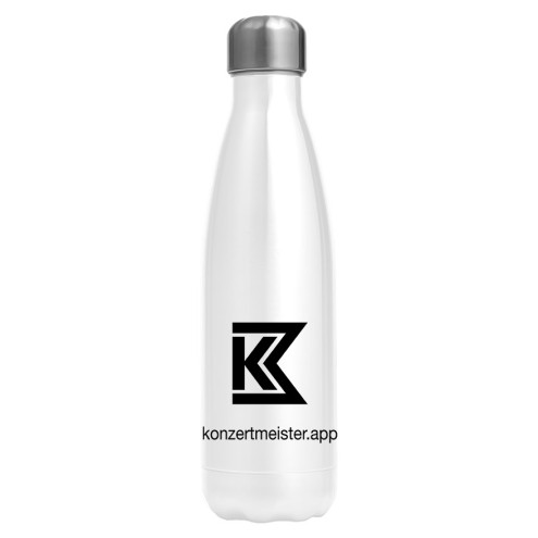 Konzertmeister Edelstahl Trinkflasche 500ml