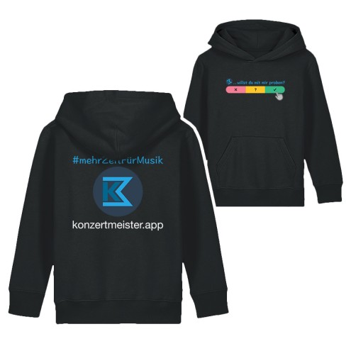 #mehrZeitFürMusik Hoodie kids