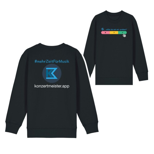 #MoreTimeForMusic Kids' Sweater
