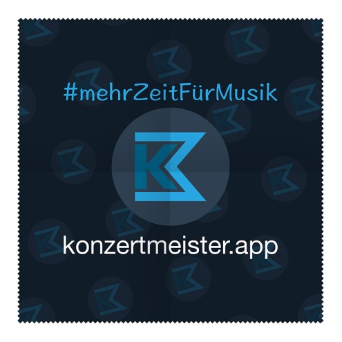 #mehrZeitFürMusik Microfasertuch