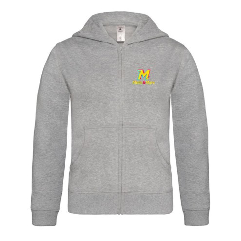 Mello and Marv Logo Basic Zipped Hoodie kids
