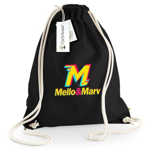 Mello and Marv Logo Beutel