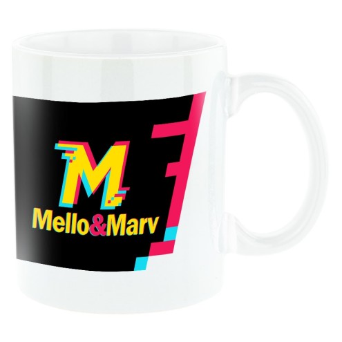 Mello and Marv Logo Tasse