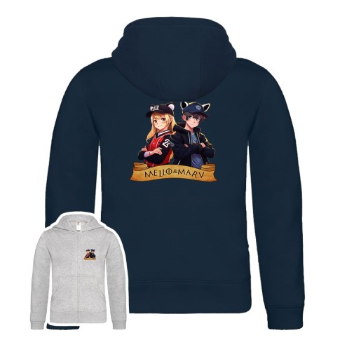 Mello and Marv Wiesel Basic Zipped Hoodie kids