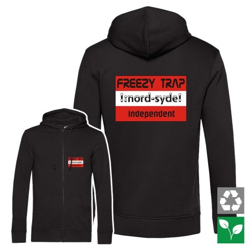 Freezy Trap Organic Zipped Hoodie