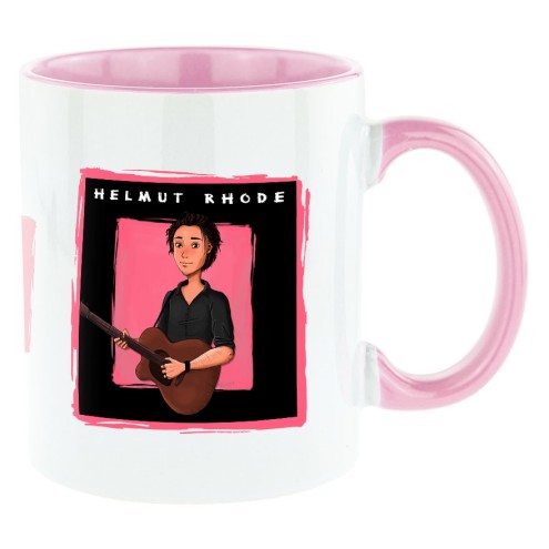 Helmut Rhode Bi-Color Tasse pink