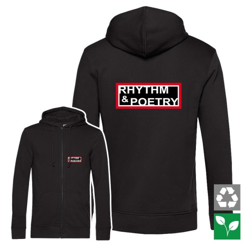 Rhythm & Poetry Organic Zipped Hoodie