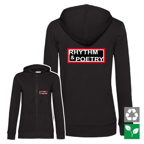 Rhythm & Poetry Organic Zipped Hoodie women