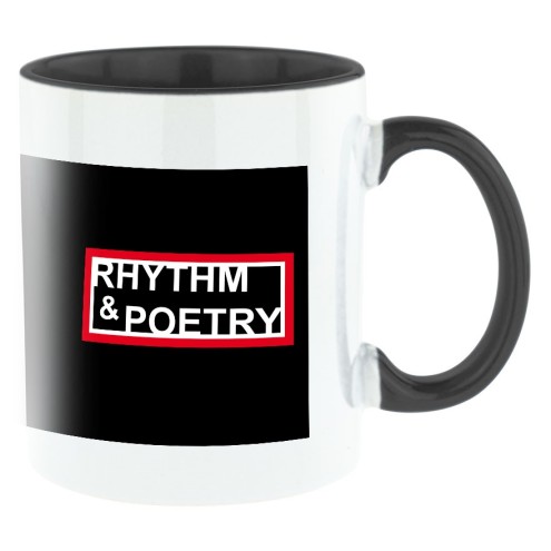 Rhythm & Poetry Bi-Color Tasse schwarz