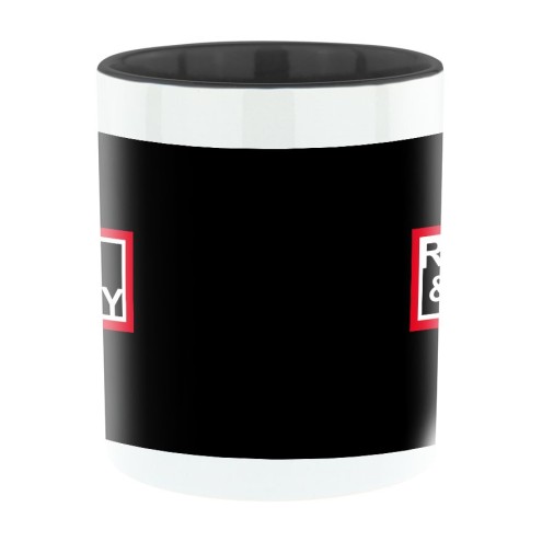 Rhythm & Poetry Bi-Color Tasse schwarz