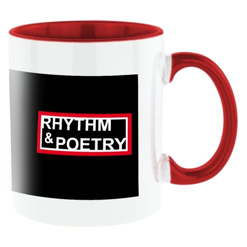 Rhythm & Poetry Bi-Color Tasse rot