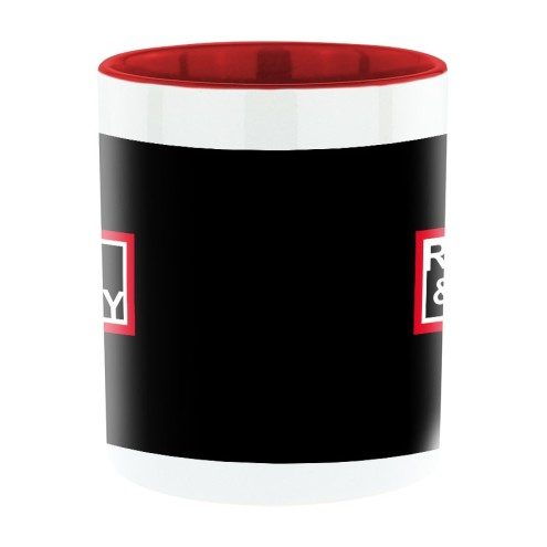 Rhythm & Poetry Bi-Color Tasse rot