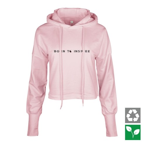 Syannah BORN TO INSPIRE Cropped Hoodie women