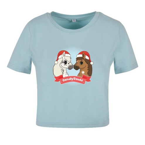 Snow & Kerry Winterzauber Crop T-Shirt women