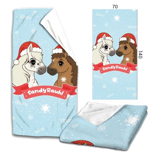 Snow & Kerry Winterzauber Microfaser Badetuch