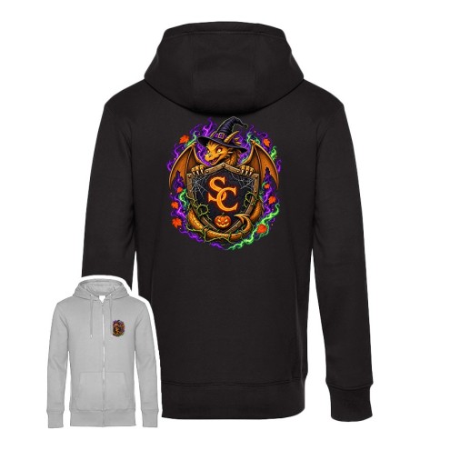 Schnitzelclone Halloween Hoodie-Jacke