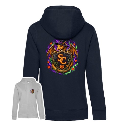 Schnitzelclone Halloween Hoodie-Jacke Hoodie women