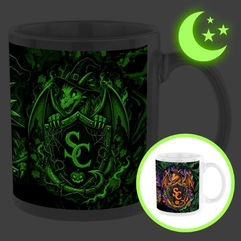 Schnitzelclone Halloween Tasse GLOWING