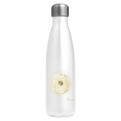 Zellsymbol Sonnenkraft Edelstahl Trinkflasche 500ml