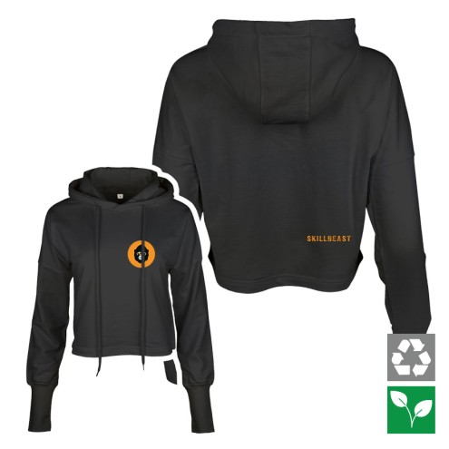 SKILLBEAST Cropped Hoodie women